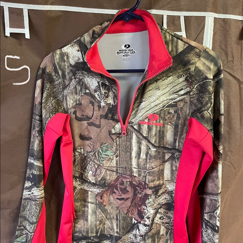 Mossy oak Camo quart zip